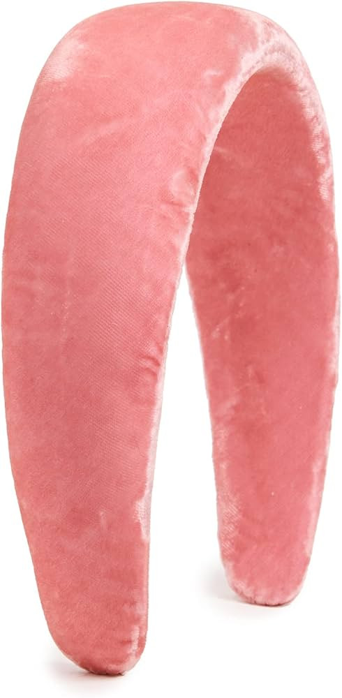 Loeffler Randall Women's Bellamy Oversized Headband, Bubblegum, Pink, One Size | Amazon (US)