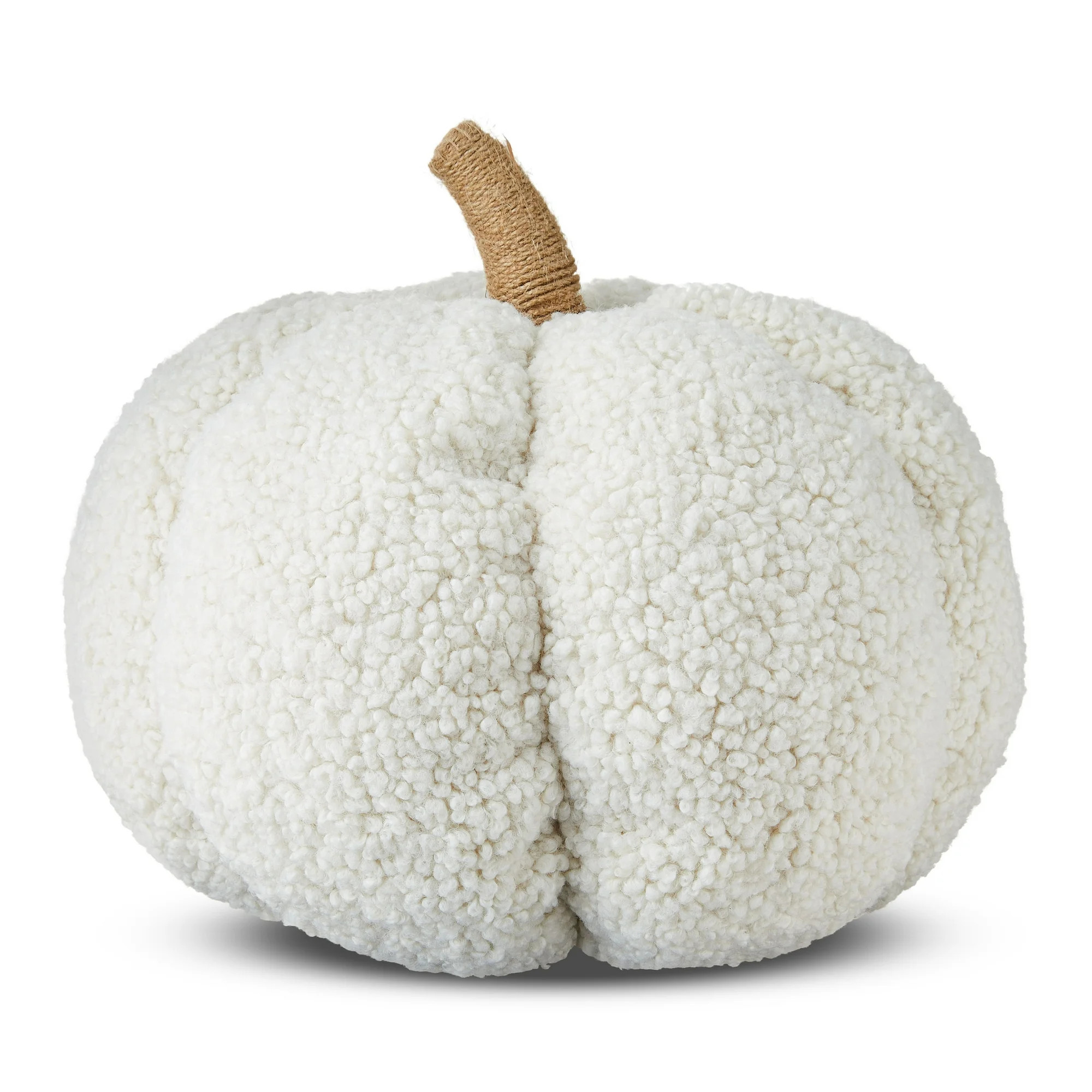 Boucle Pumpkin Pillow, Cream, 10", Fall by Way To Celebrate | Walmart (US)
