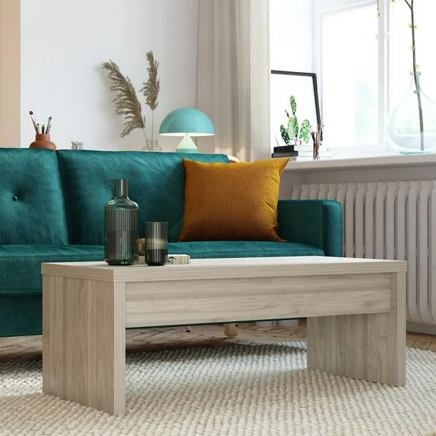 Mr. Kate Winston Lift Top Coffee Table, Light Walnut - Walmart.com | Walmart (US)