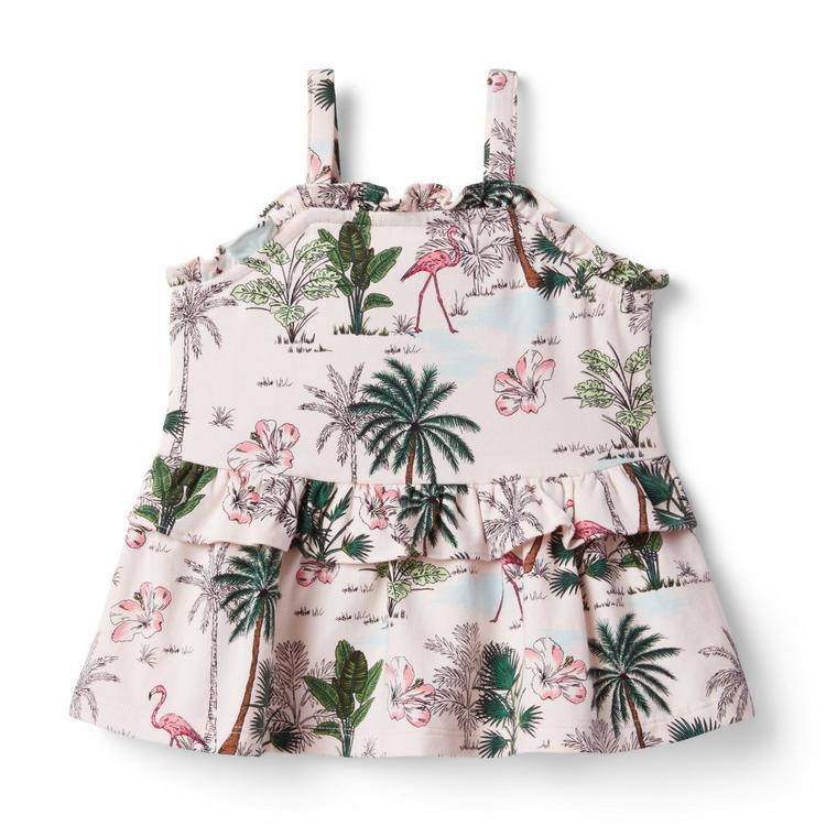 Tropical Peplum Top | Janie and Jack