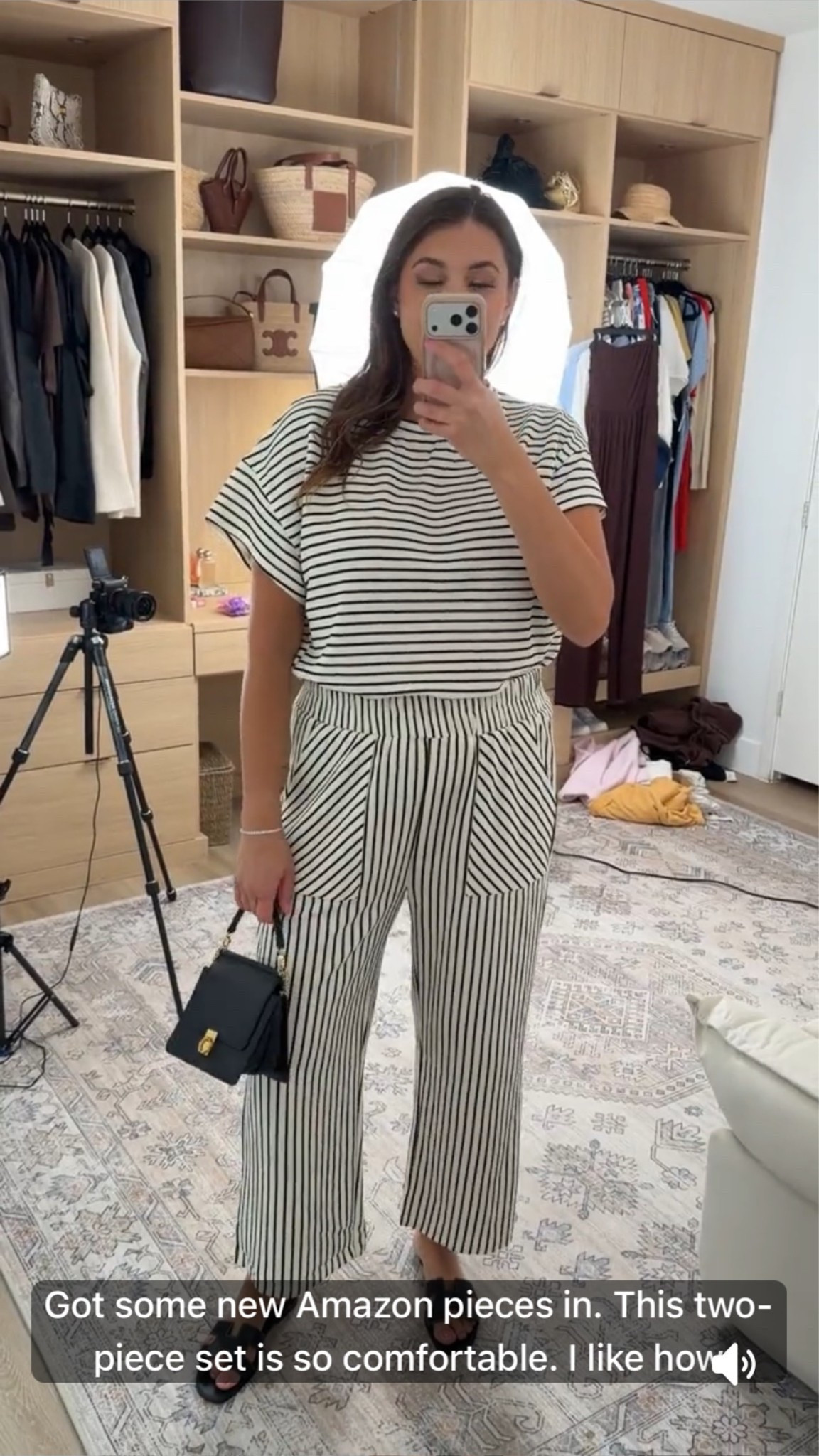 the amazon set that makes getting dressed so easy 🖤🤍

amazon two piece set, striped matching set, chic amazon fashion, effortless outfit idea, casual chic style, comfortable travel outfit, neutral fashion finds, black and white outfit, elevated basics, affordable amazon finds, everyday outfit inspo, minimalist style outfit

#LTKTravel #LTKootd #LTKSeasonal