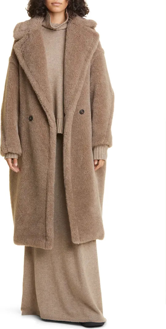 Max Mara Nuevo Alpaca & Cashmere Blend Coat | Nordstrom | Nordstrom