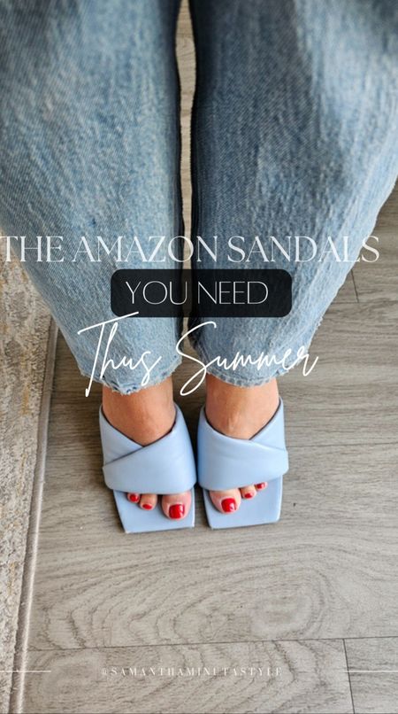 The ONLY sandals you need this summer and they are currently on SALEWearing a size 5.5 

#LTKfindsunder50 #LTKover40 #LTKshoecrush