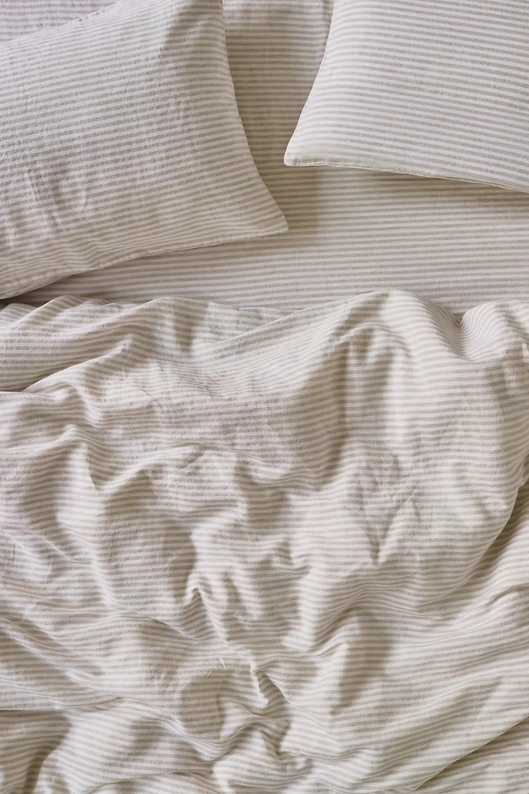 Piglet in Bed Linen Blend Duvet Cover | Anthropologie (US)