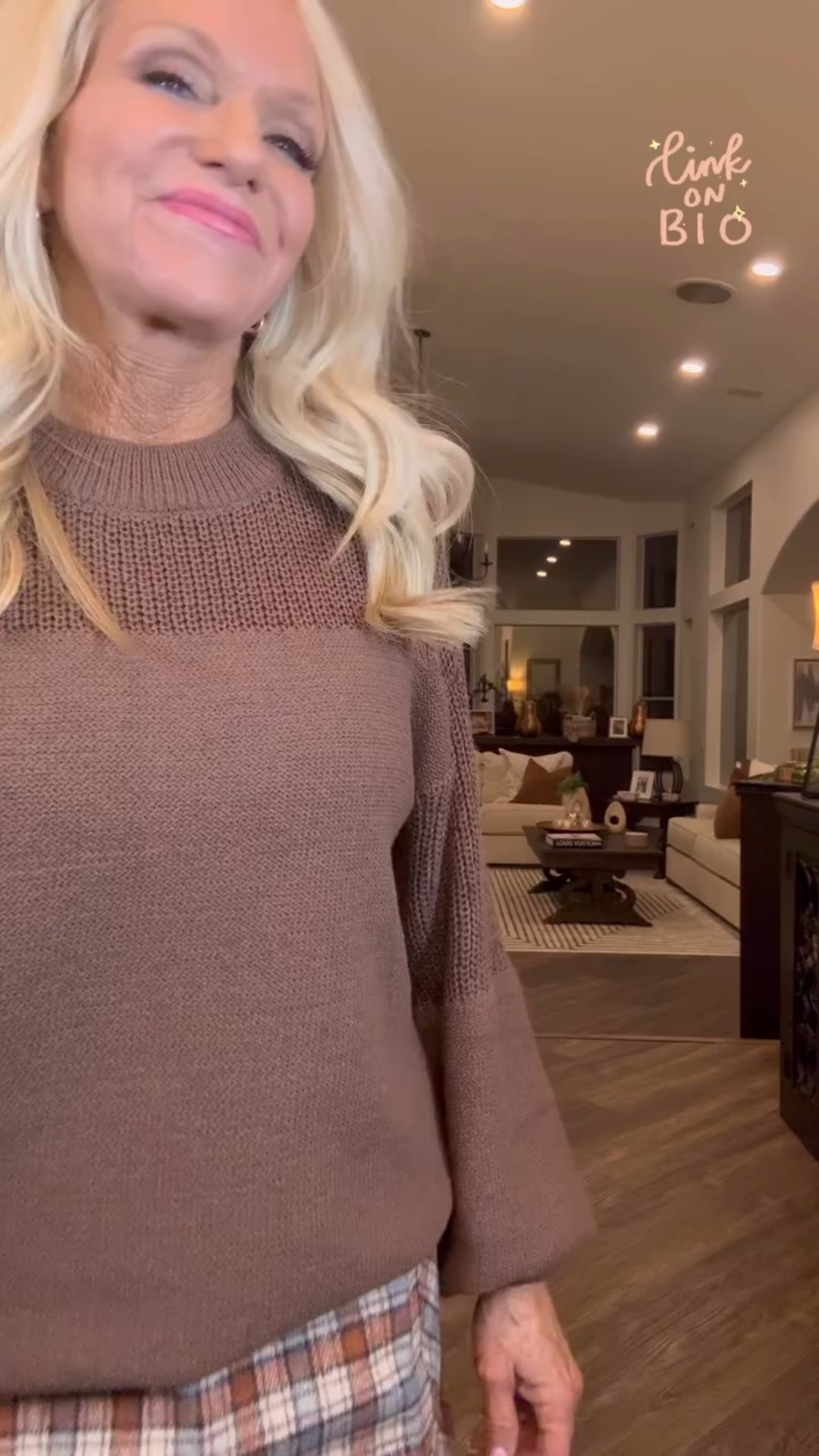 Fall called it wants to know how I managed to mix a brown sweater, a plaid skirt, and tall boots this effortlessly.  Spoiler: neutrals never fail.  If you love comfy chic outfits, you are in the right place!  Follow along for more fall style inspo!  https://www.amazon.com/vdp/0b41ba04ec7b4e5280eba507c61170d8?ref_=aipsfvideo&linkCode=ssc&tag=elevatedess02-20&src=aipsf #dokotoo #dokotoofashion #dokotoogirls #amazoninfluencer #amazonfinds #neutraloutfit