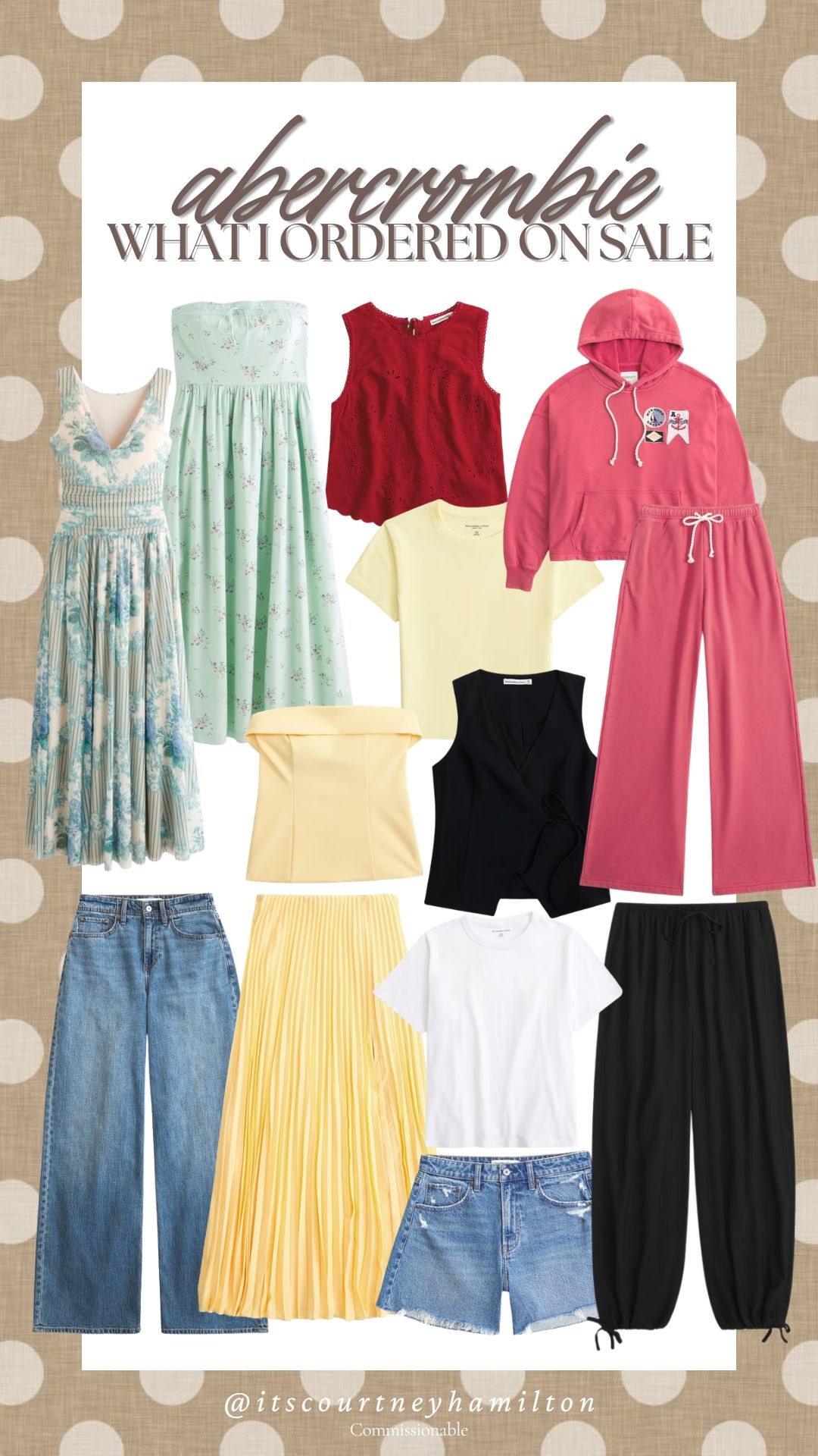 What I ordered on sale from Abercrombie! 25-40% off shorts and swim from Abercrombie, and 20% off almost everything else! Use code SHORTSAF for an extra 15% off! 

sale alert, seasonal, summer fashion, vacation finds, finds under 100, maxi dress, mini dress, courtney hamilton 

 #LTKSeasonal #LTKSaleAlert