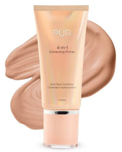 PÜR MINERALS 4-in-1 Correcting Primer, Dark Spot Corrector - Primer for Face Before Makeup - Face Makeup for Women - Hydrating Make Up for Dark Circles, Age Spots, & Freckles - 1 Fl Oz | Amazon (US)
