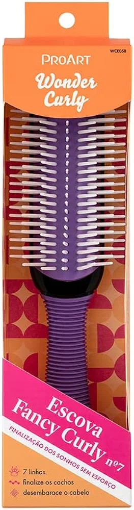 ProArt Escova Fancy Curly nº 7 Roxa | Amazon (BR)