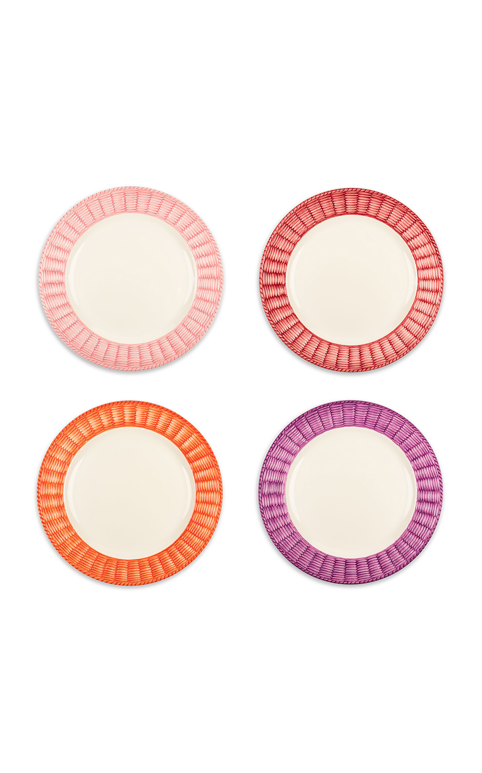 Set-of-Four Willow Candy Dinner Plates | Moda Operandi (Global)
