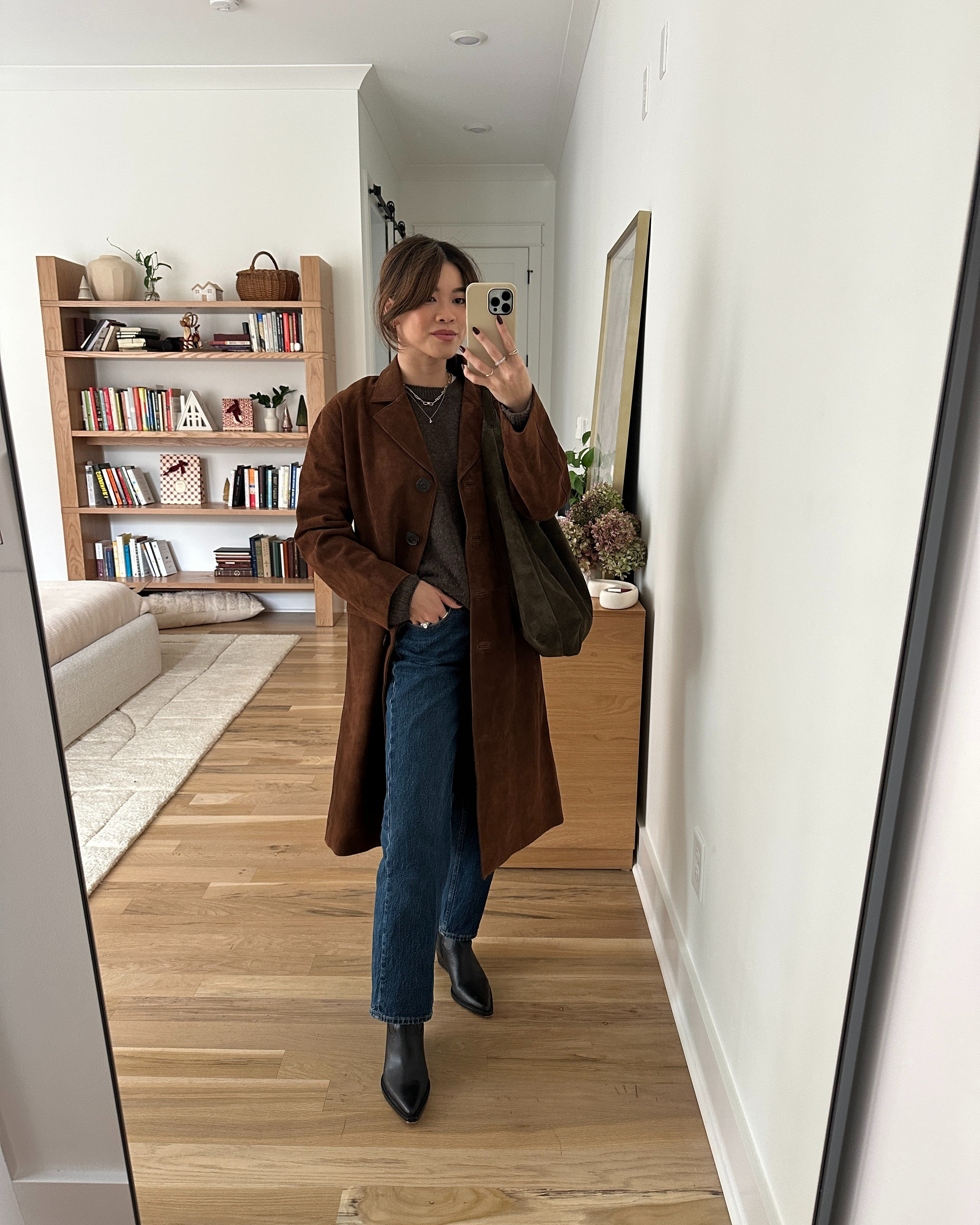 Sizing info: sweater size small, jeans size 23 extra short, coat size XS!

petite fashion, get dressed with me, outfit inspiration, ootd, nashville outfit, Nashville influencer, petite style, vacation style, casual outfits, mom style, petite pants, winter dress, winter outfit, winter pants, winter outfit inpso, winter outfit idea, winter top, winter style, winter sweater, cozy sweater, cold weather sweater, cold weather outfit, winter bag, winter purse, denim, jeans, jacket, winter jacket, winter coat, trench coat, warm coat, 

 

#LTKHoliday #LTKSeasonal #LTKPetite