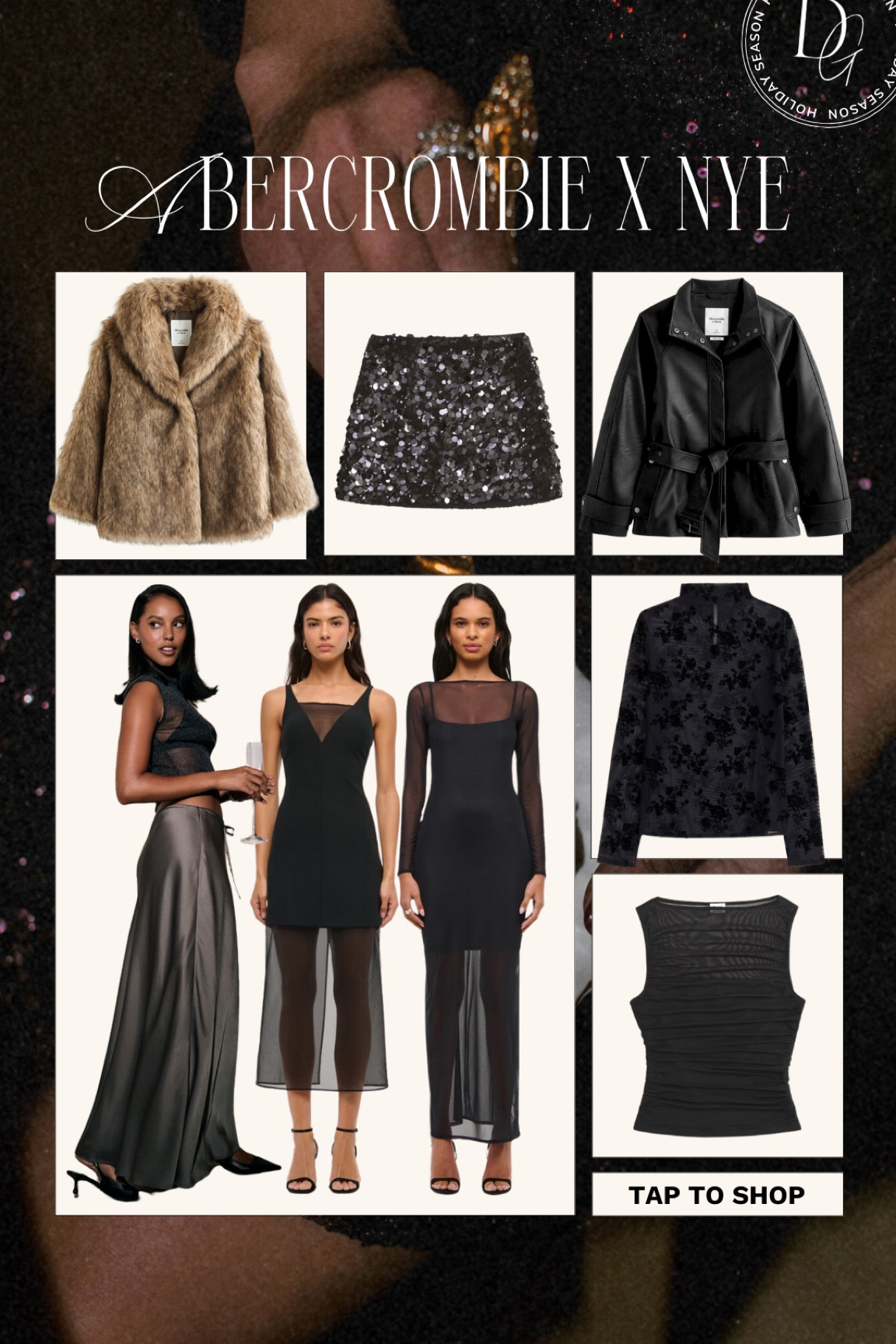 Abercrombie x NYE! NYE pieces perfect for any event. Stack code HOLIDAYRUSH for an extra 20% off   

#LTKSeasonal #LTKHoliday #LTKStyleTip