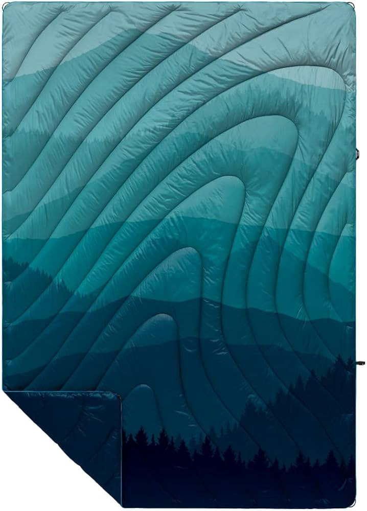 Rumpl The Original Puffy | Printed Outdoor Camping Blanket for Traveling, Picnics, Beach Trips, C... | Amazon (US)