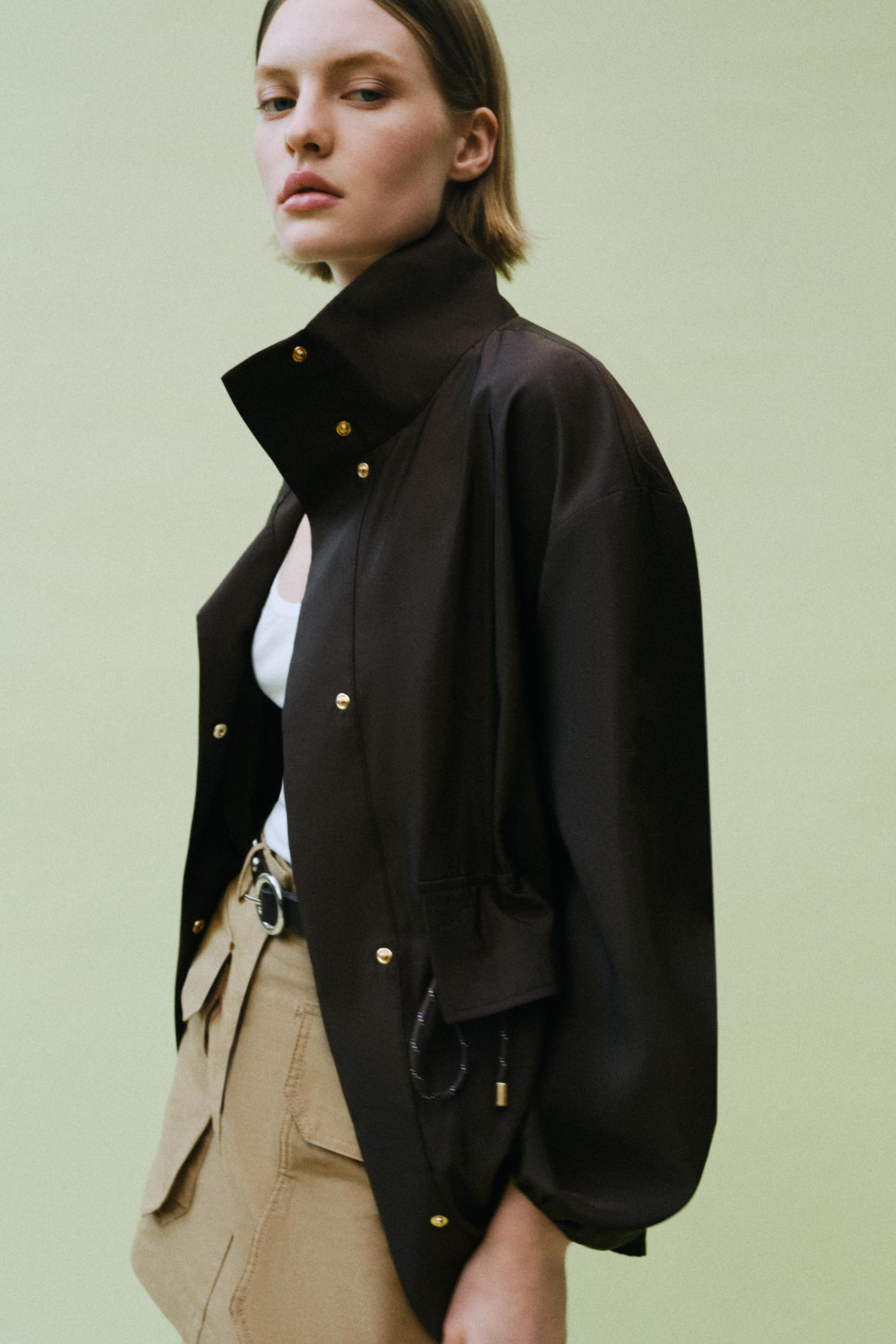 JACKET WITH ADJUSTABLE WAIST | Zara UK