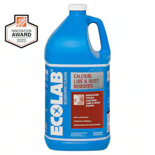 1 Gal. Calcium, Lime and Rust Remover Concentrate, Dissolves Stains and Rust in Bathroom, Kitchen... | The Home Depot