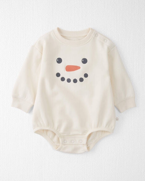 Baby Snowman Bubble Bodysuit Made with Organic Cotton | Carter's Inc