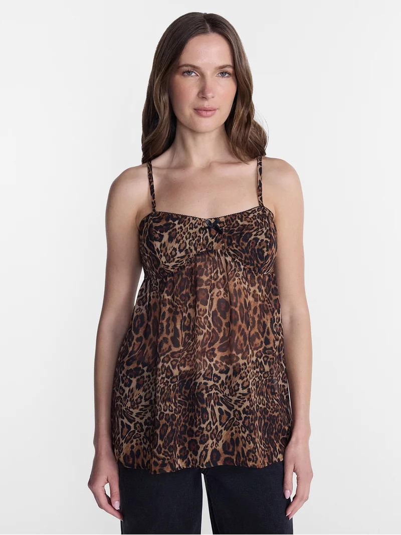 Madden NYC Women\u2019s Babydoll Tank Top, Sizes XXS-XXL | Walmart (US)