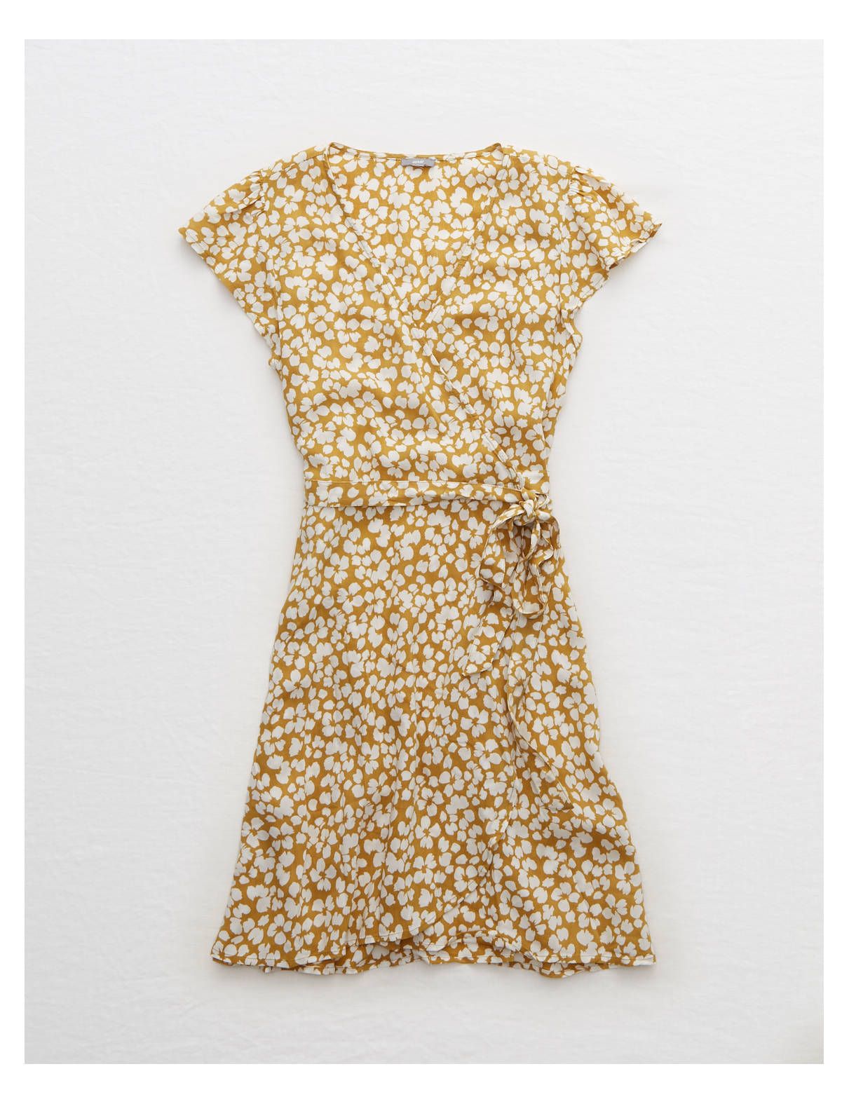 Aerie Wrap Dress, Golden Craft | American Eagle Outfitters (US & CA)