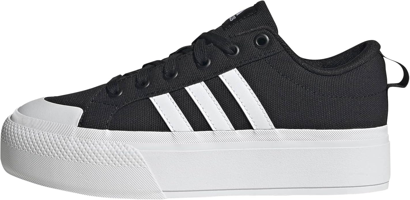 adidas Womens Bravada 2.0 Platform Sneakers Shoes Casual - Blue | Amazon (US)