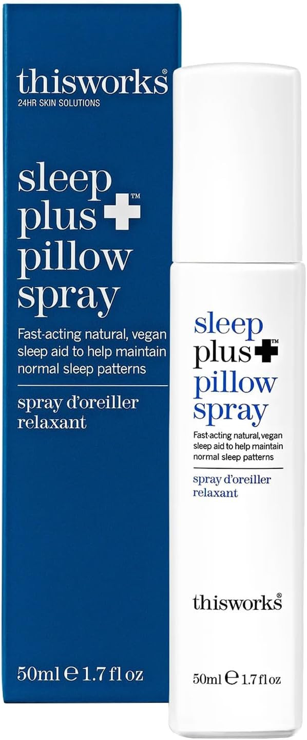This Works Sleep Plus Pillow Spray, 50 ml - Motion-Activated Sleep Spray Infused with Lavender, C... | Amazon (US)