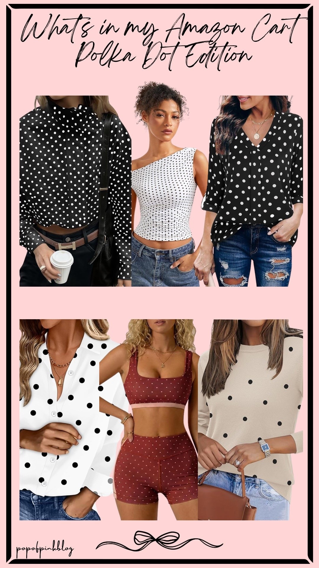 What’s in my Cart? Alllllll the Polka Dots!
✨🫶🏻❤️😘
Polka dot print
Polka dot coat
Polka dot sets
Polka dot tops
Polka dot sweater
Amazon finds
Spring Amazon 

#LTKActive #LTKTall #LTKootd