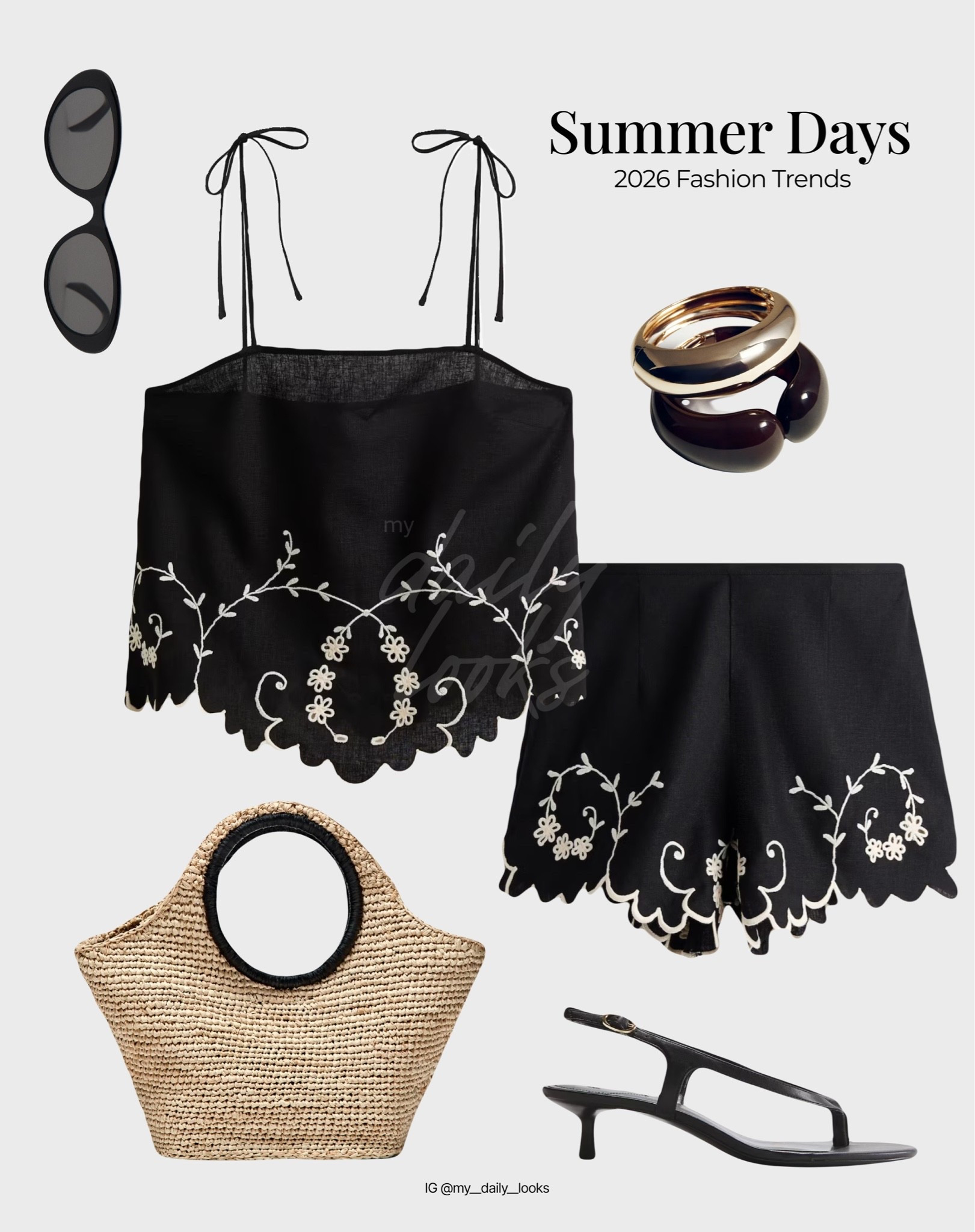 Summer outfit ideas 🧡

Tags: crochet, embroidered shorts, embroidered top, bordado inglés, summer set, embroidery, H&M haul, capsule wardrobe, high street, summer outfits, summer dresses, vacation outfits beach, travel outfits.

#LTKSeasonal #LTKootd

#LTKsummer #LTKstyletip #LTKtravel