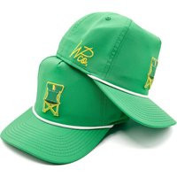 Green Augusta Golf Chair Rope Hat - Snapback Pga Cap Whiskey Pines Co | Etsy (US)