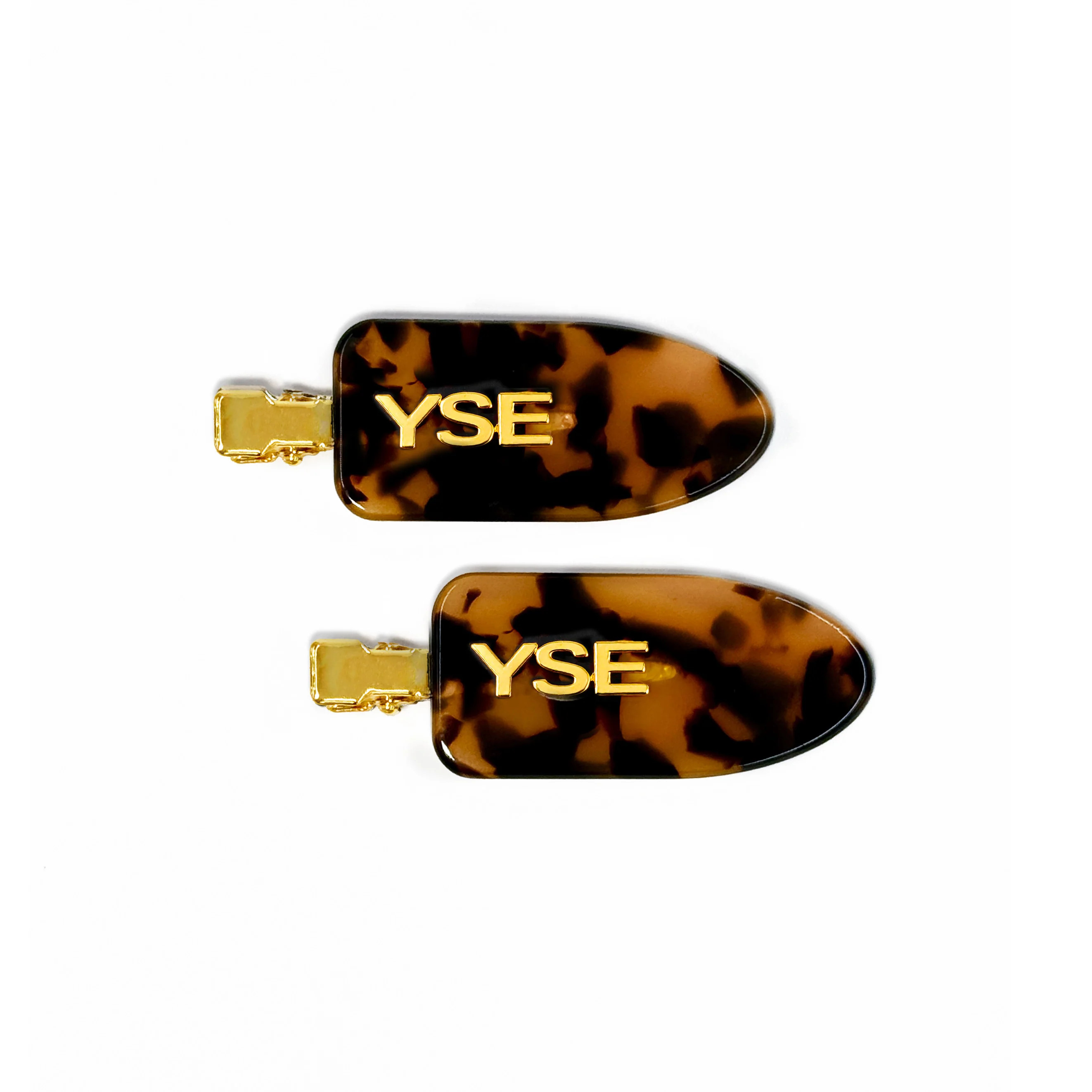 Crease-Free Tortoiseshell Hair Clips | YSE Beauty