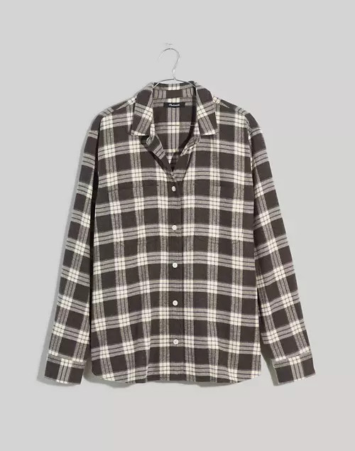 Plus Oversized Ex-Boyfriend Swing Shirt in Pinella Plaid | Madewell