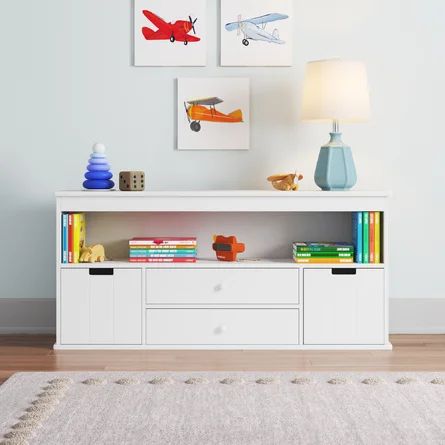 Josue 24.2" H x 51.9" W Kids Bookcase | Wayfair Professional