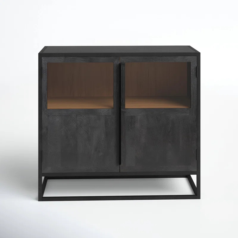Clementine Solid Wood Storage Cabinet | Wayfair North America