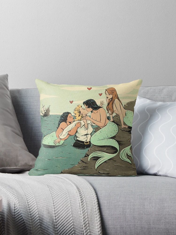 rescued Throw Pillow | Redbubble (US)