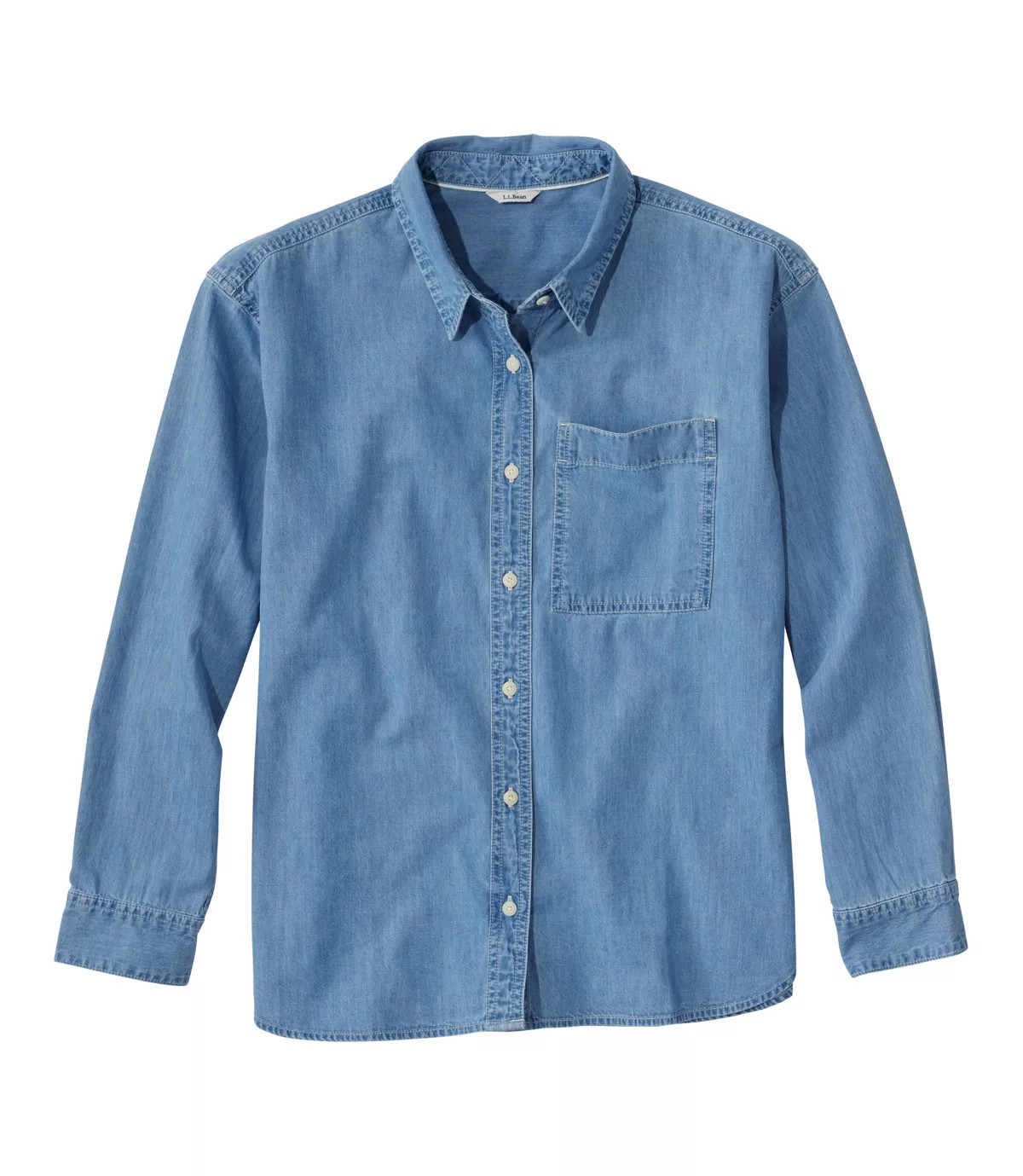 Women's L.L.Bean Denim Boyfriend Shirt | L.L. Bean