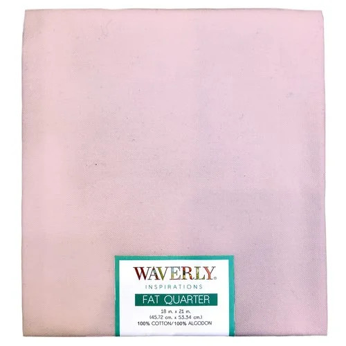 Waverly Inspirations 100% Cotton 18" x 21" Solid Blush Color Pre-cut Fat Quarter, 1 Each - Walmar... | Walmart (US)