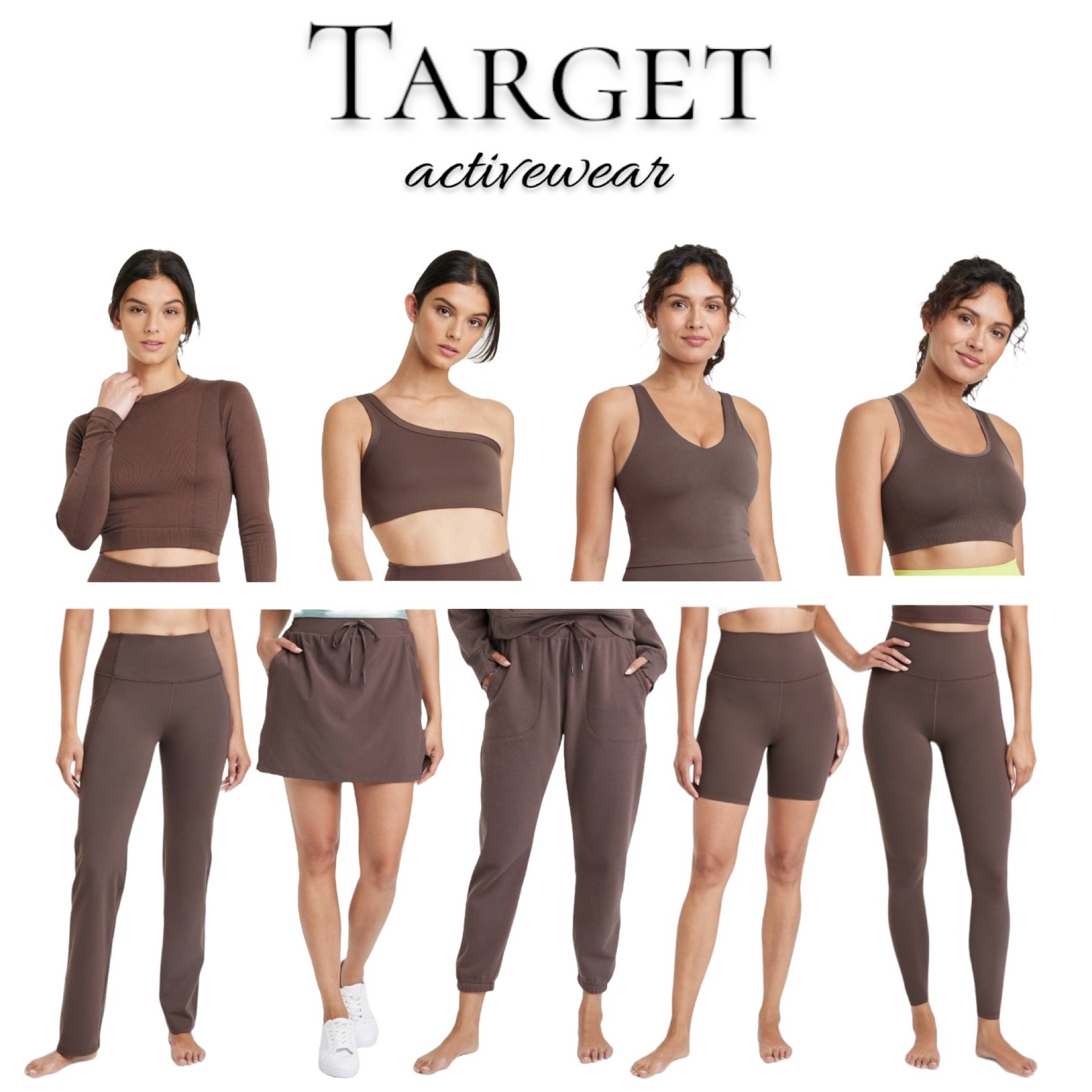 Target Activewear 🤎…

#target #activewear #athleisure #gym #fitness #workout #wear #active #lounge #leggings #brown #bike #shorts #sport #bra #long #sleeve #crop #top #one #shoulder #tank #seamless #skort #joggers #bootcut #pants #mocha #espresso #cafe 

 

#LTKfindsunder50 #LTKfitness
