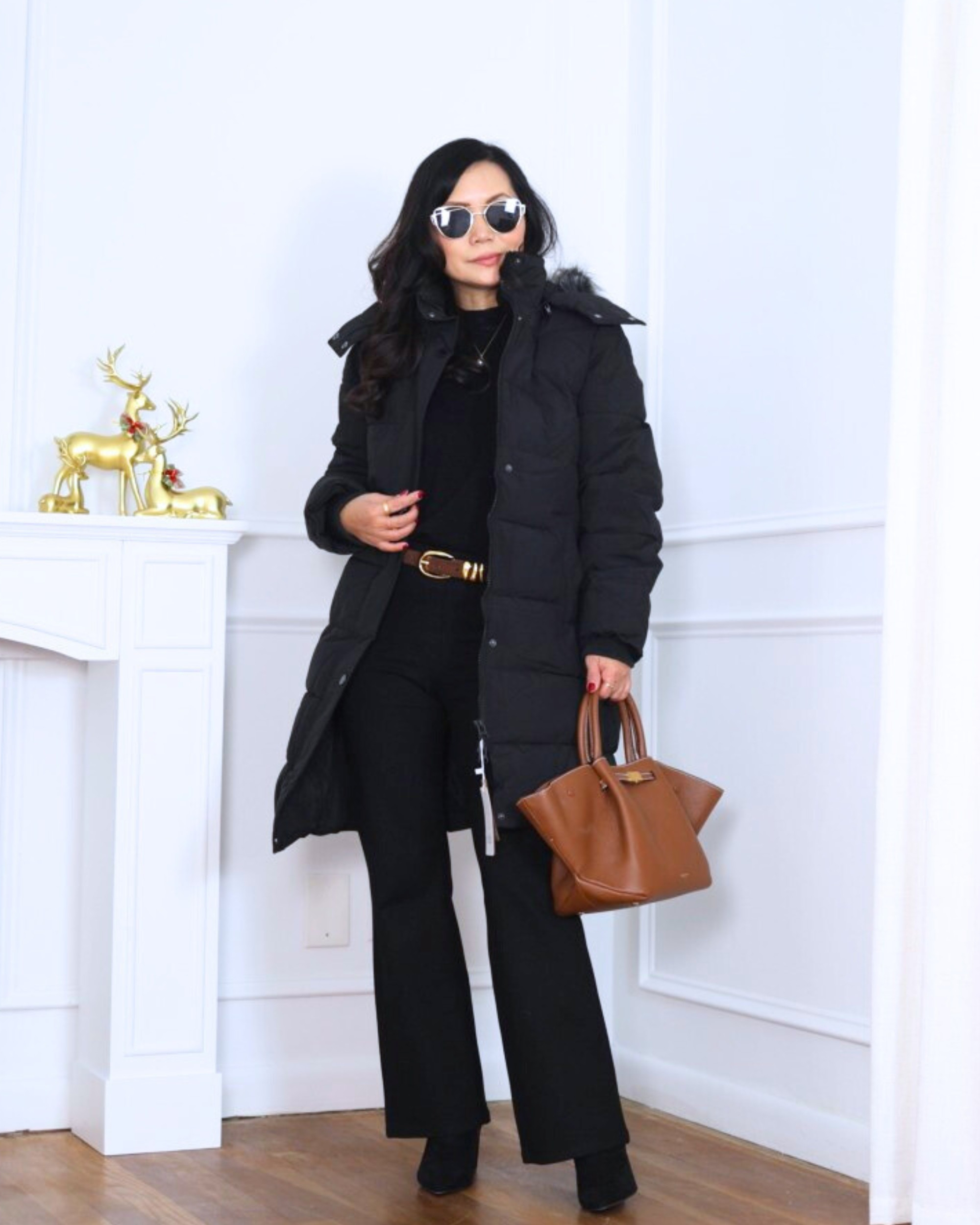 Keeping it extra cozy today in this Walmart puffer coat paired with my Quince bootcut pants—warm, comfy, and still pulled together for the busy holiday rush. I’m 5’2, wearing size XS.

#LTKOver40 #LTKPetite #LTKootd