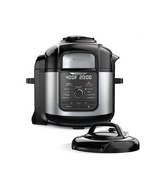 Ninja Foodi™ 8-qt. 12-in-1 Deluxe XL Pressure Cooker & Air Fryer - Stainless Steel FD401 & Revi... | Macys (US)