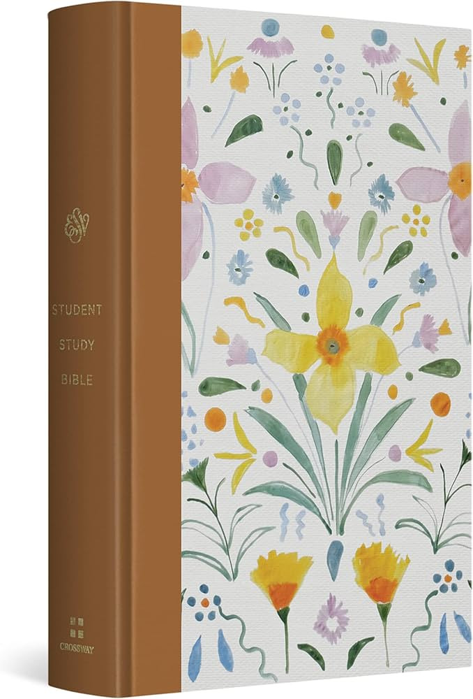 ESV Student Study Bible, Artist Series (Cloth over Board, Lulie Wallace, Sunburst) | Amazon (US)