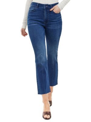 Halle High Rise Cropped Ankle Jeans | Saks Fifth Avenue OFF 5TH