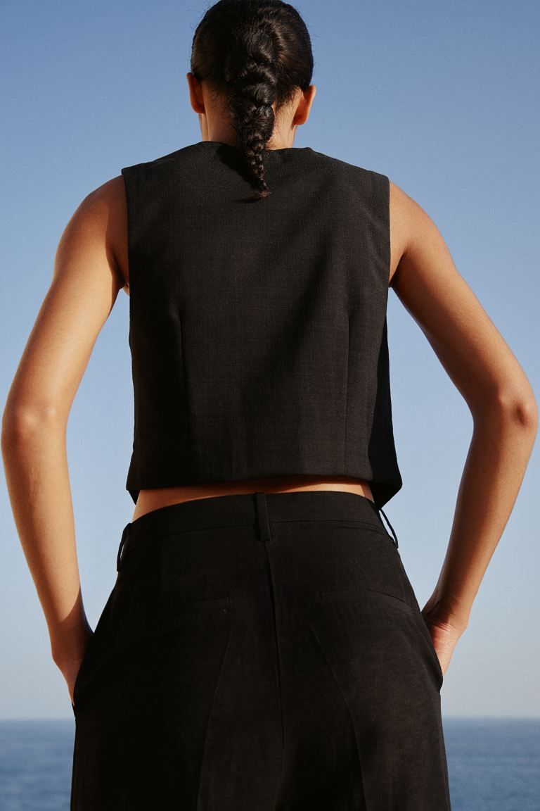 Suit Vest - Black - Ladies | H&M US | H&M (US + CA)