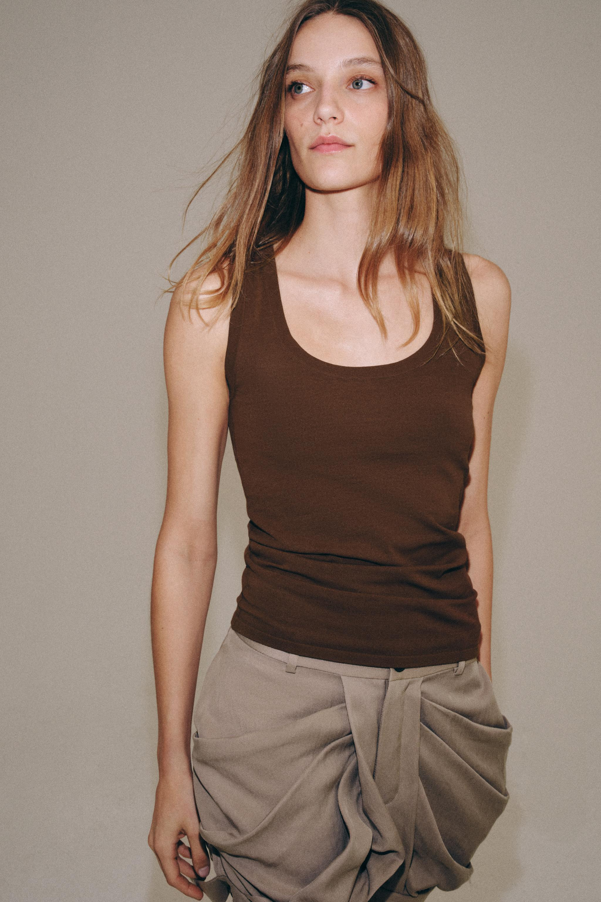 EXTRA-FINE KNIT TOP | Zara US