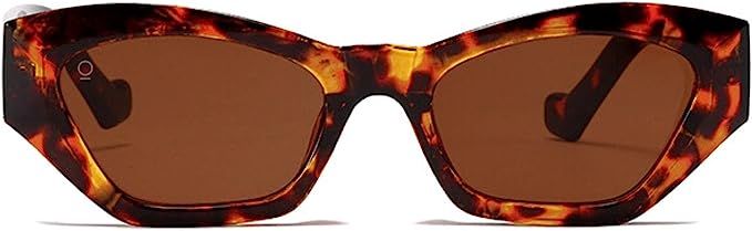 OWN THE TREND Trendy Sunglasses for Women - Vintage Retro Cateye Y2K Fashion Sun Glasses for Girl... | Amazon (US)