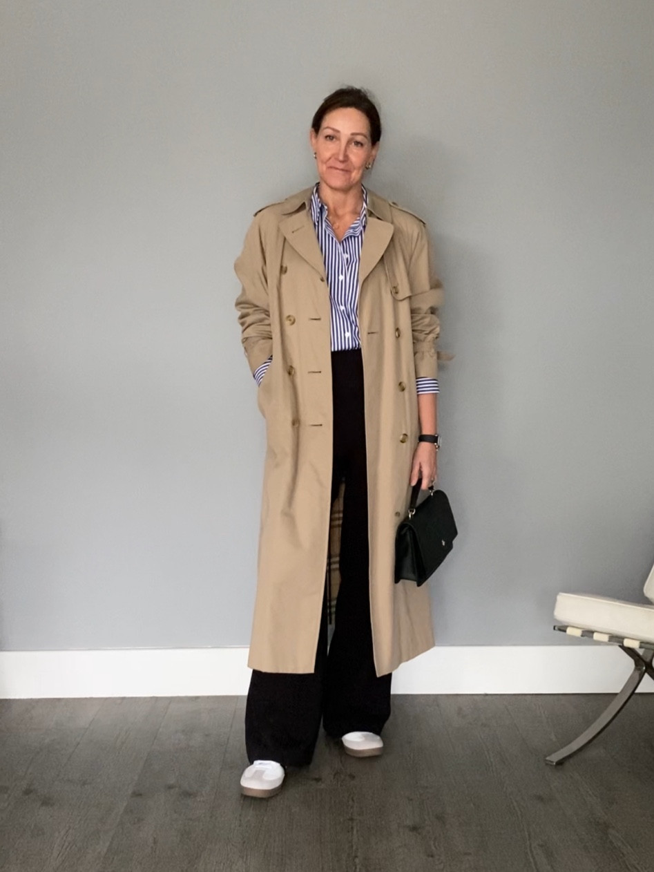 Striped shirt styling