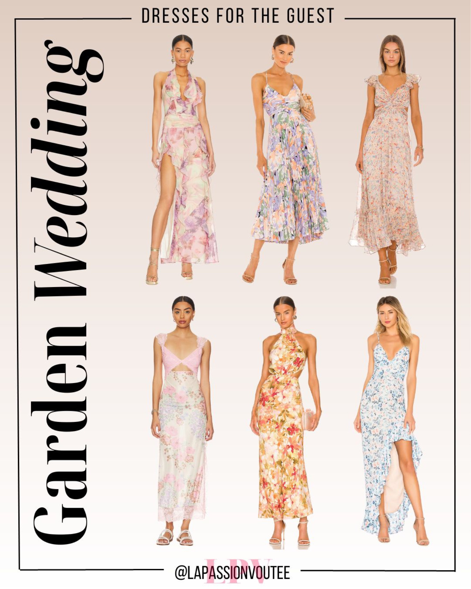 Revolve, Revolve dresses, Revolve wedding guest dresses, maxi dresses, floral dresses, V-neckline dresses, long dresses, halter dresses
#weddingguest #gardenwedding #outfitinspiration #stylinginspo #springoutfit

#LTKSeasonal #LTKFind #LTKwedding