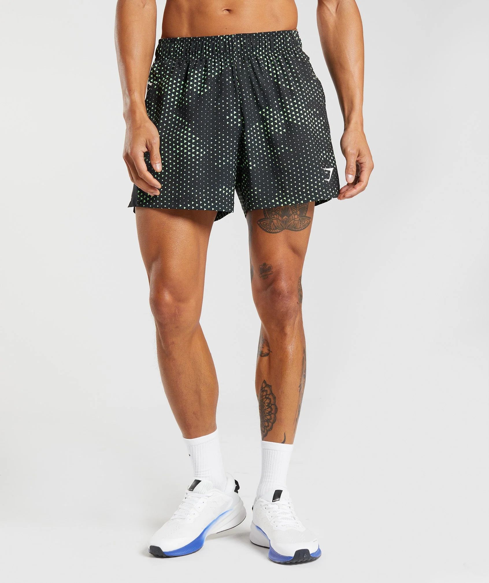 Gymshark Sport 5" Shorts - Fluo Lime Print | Gymshark US