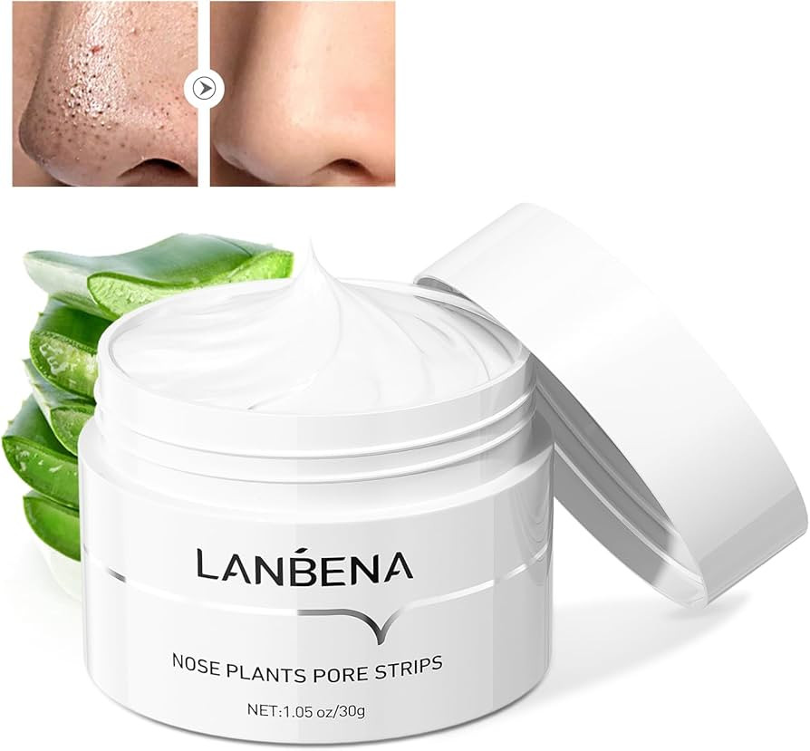 LANBENA Blackhead Remover Peel Off Mask for Face and Nose - 1.05oz. Remove Black Heads Face Black... | Amazon (US)