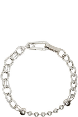 Heron Preston - Silver Multichain Necklace | SSENSE