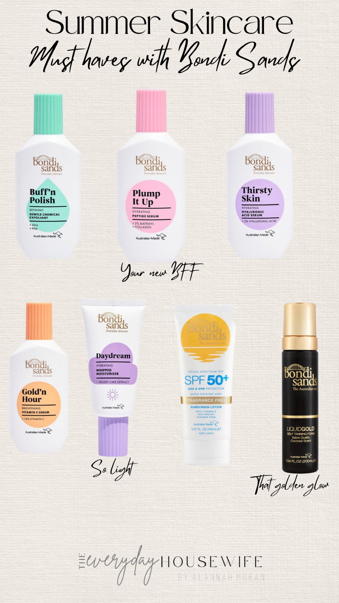 Sun skincare bondi sands 

#LTKaustralia #LTKU #LTKbeauty