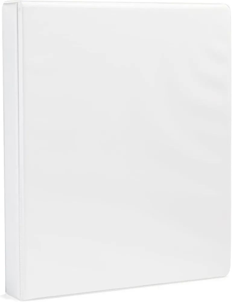 Amazon Basics 3-Ring Binder, 1-Inch - White 1 pack | Amazon (US)