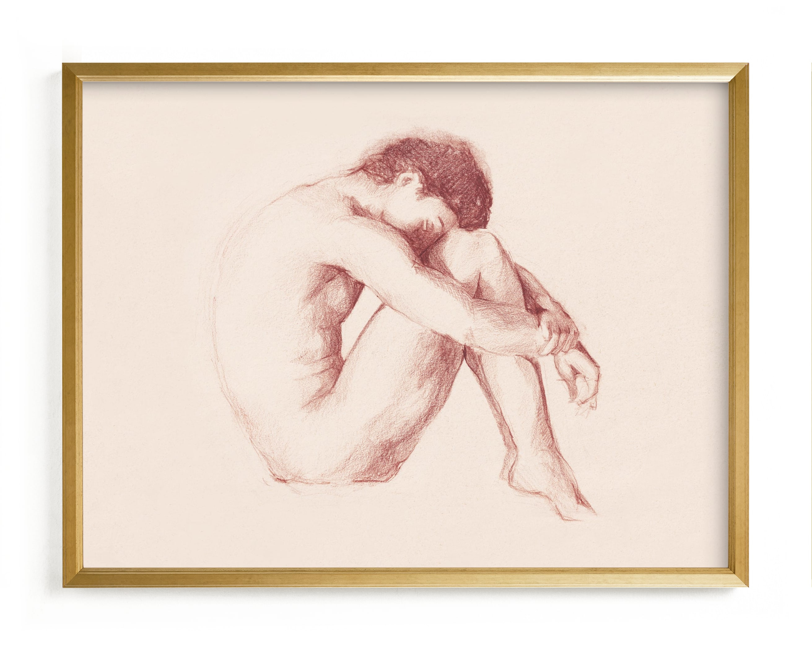 "Classic Body" - Drawing Limited Edition Art Print by Marta.. | Minted