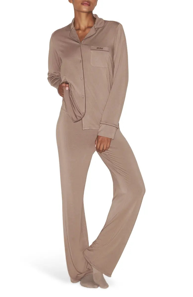 SKIMS Sleep Long Pajamas | Nordstrom | Nordstrom